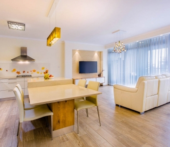 עיצוב דירת קבלן ברחובות, מבט מכיוון דלת כניסה, עיצוב פנים ופנג שואי, ענבל קרקו