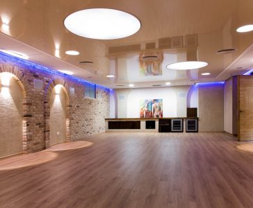 עיצוב אולם מדיטציה, אולם גדול, ענבל קרקו עיצוב פנים ופנג שואי