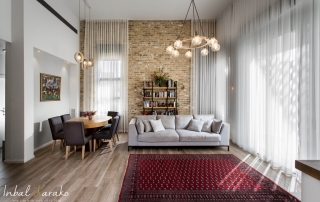 עיצוב פנים כפרי בצור הדסה, סלון, ענבל קרקו עיצוב פנים ופנג שואי