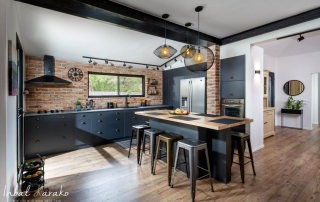 תכנון ועיצוב פנים של בית בצופית, מטבח הבית, ענבל קרקו עיצוב פנים ופנג שואי